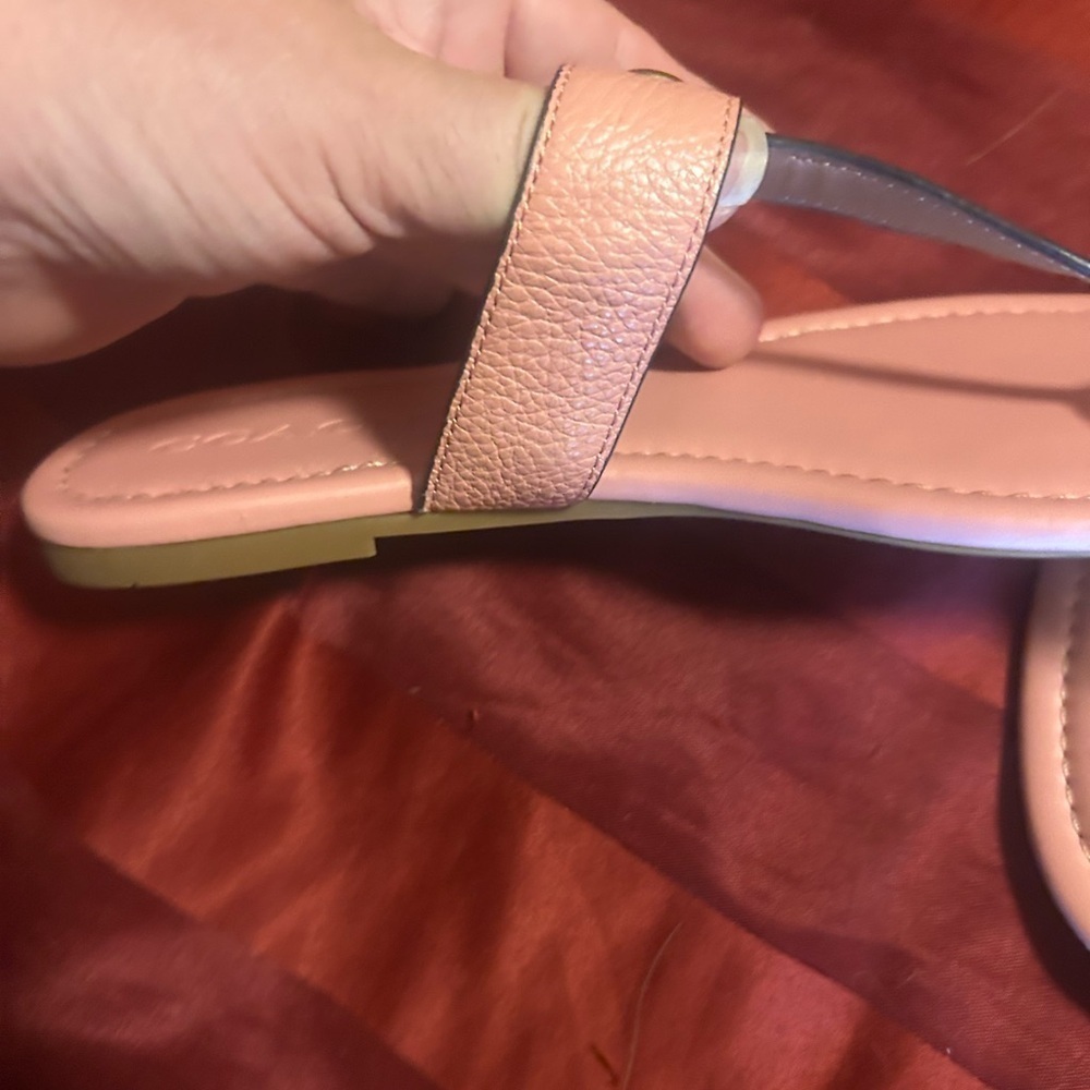 Coach Women's light pink sandals - Picture 6 of 8